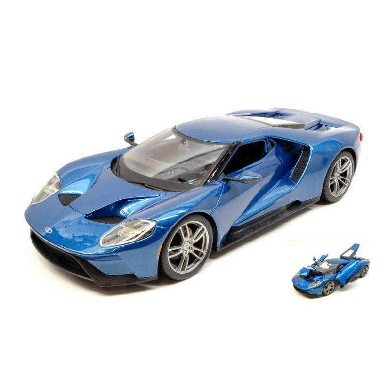 1:18 Maisto Ford GT 2017 Blu Metallizzato