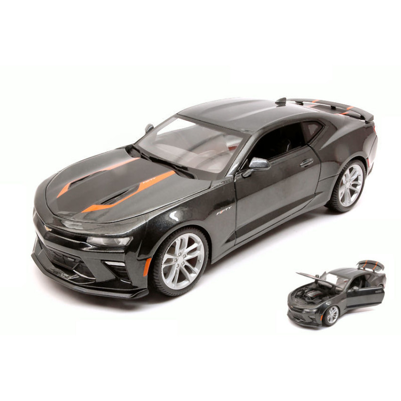 1:18 Maisto Chevrolet Camaro 50th Anniversary 2017 Special Edition Argentogun