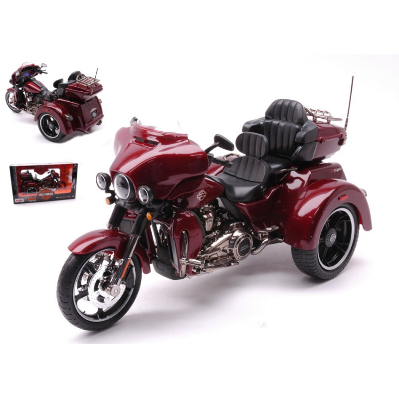 1:12 Maisto Harley Davidson CVO Tri glide Ultra Amarant Rosso