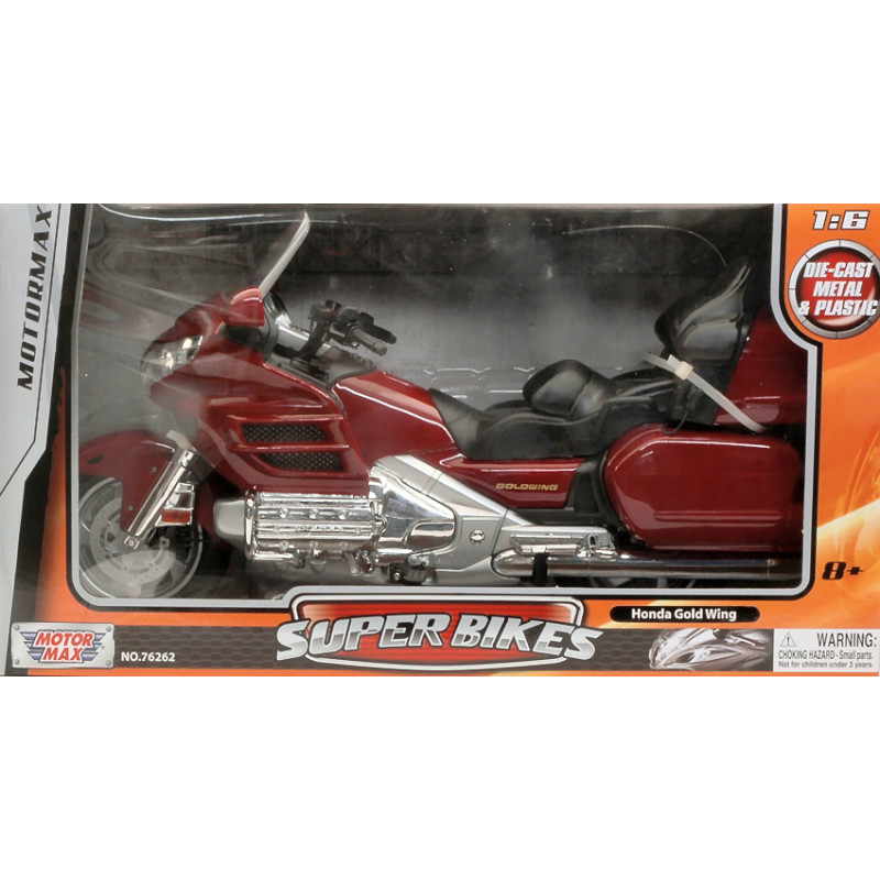 1:6 Motormax Honda Orowing Motorcycle Rosso