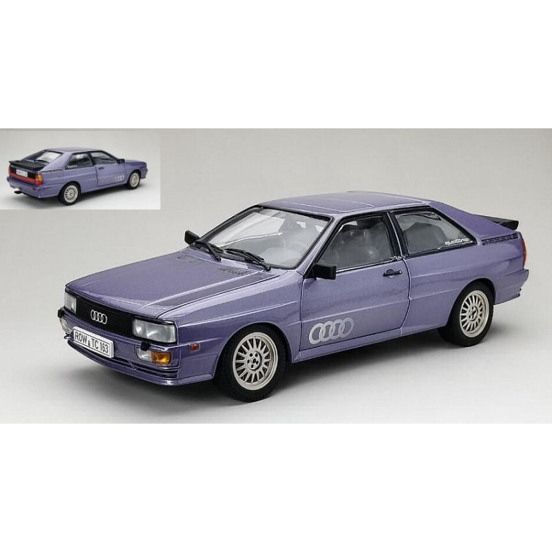 1:18 Sunstar Audi Quattro Road CAR Viola Metallizzato