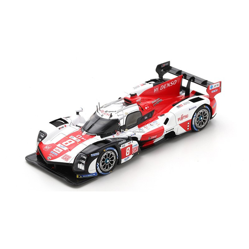 1:43 Spark Toyota Hybrid N8 Winner LM 2022 Buemi hirakawa hartley