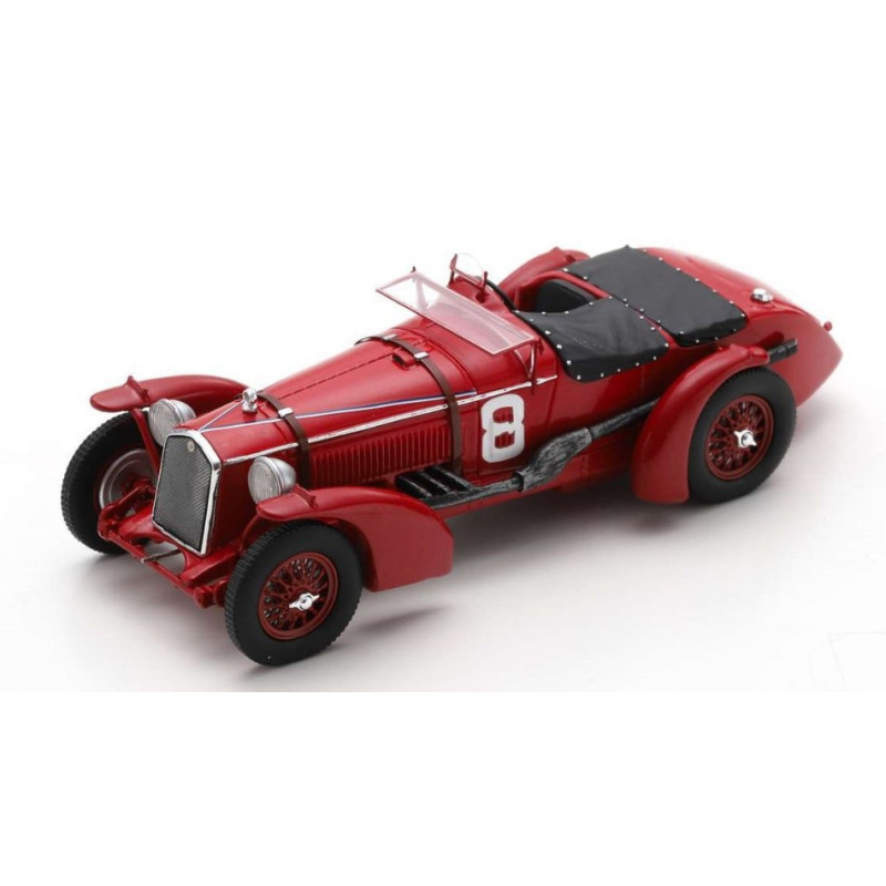 1:43 Spark Alfa Romeo 8C N8 Winner LM 1932 R.sommer l.chinetti