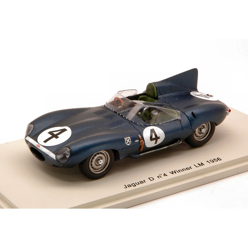 1:43 Spark Jaguar D N4 Winner LE Mans 1956 Sanderson flockhart  Repro