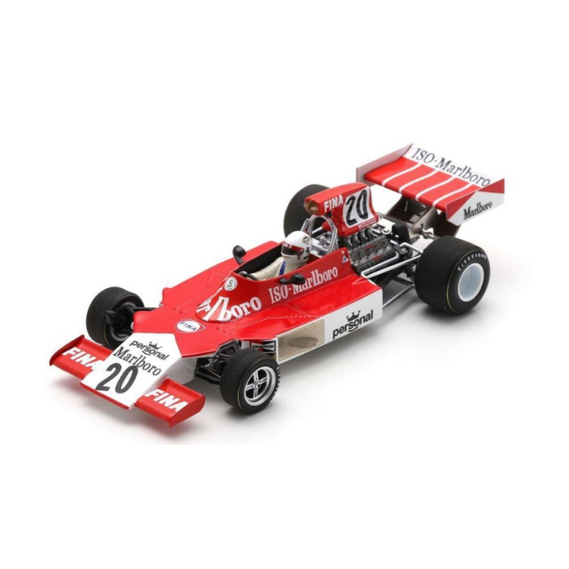 1:43 Spark ISO FW N20 4th Italian GP 1974 Arturo Merzario