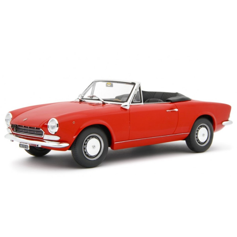 1:18 Laudo Racing Fiat 124 Sport Spider AS (1438 Cc.) 1968 Rosso