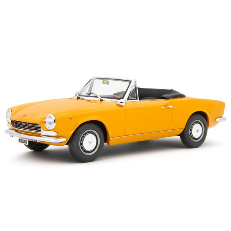 1:18 Laudo Racing Fiat 124 Sport Spider AS (1438 Cc.) 1968 Giallo