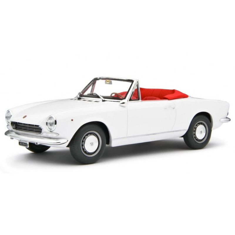 1:18 Laudo Racing Fiat 124 Sport Spider AS (1438 Cc.) 1968 Bianco