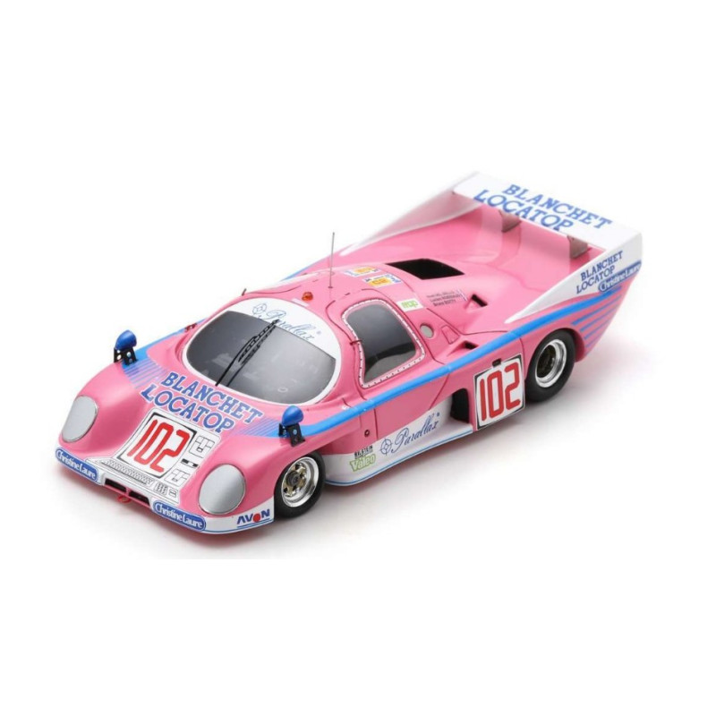 1:43 Spark Rondeau M379C N102 24H LE Mans 1986 DEL Bello L.rossiaud B.sotty