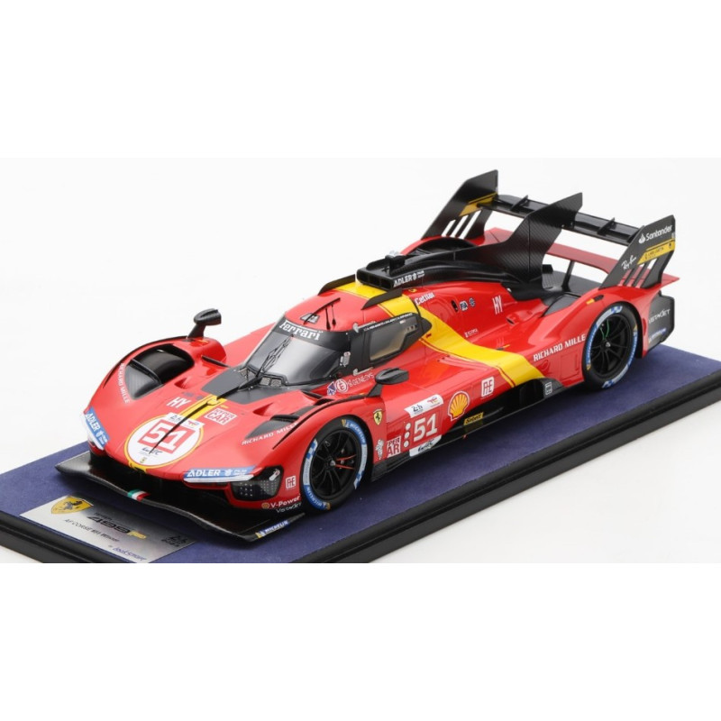 1:18 Looksmart Ferrari 499P N51 Winnle Mans 2023 Pier Guidi/calado/giovinazzi