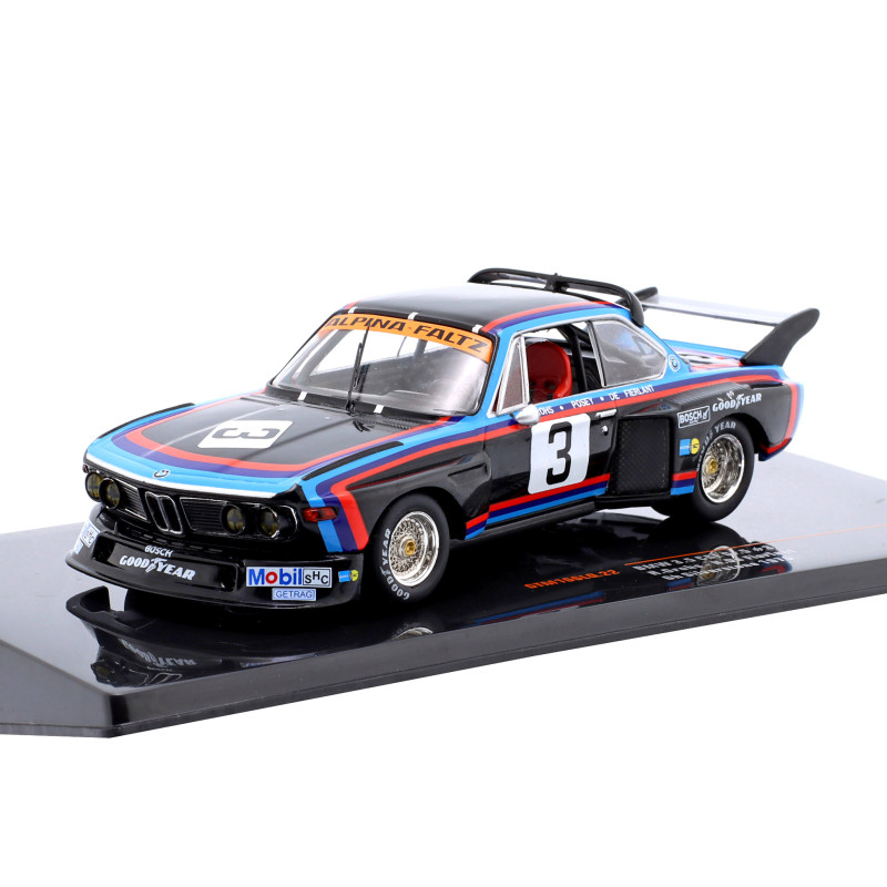 1:43 Ixo BMW 3.5 CSL N3 Argentostone 1976 GR.5 Grohs DE Fierlant