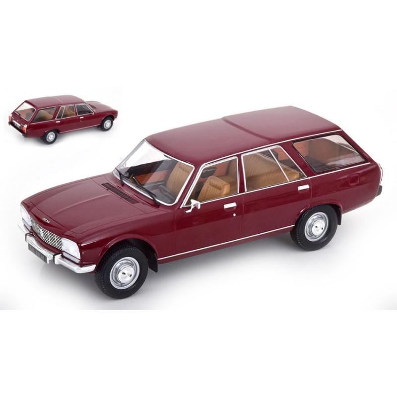 1:18 Modelcargroup Peugeot 504 Break 1976 Rosso Scuro