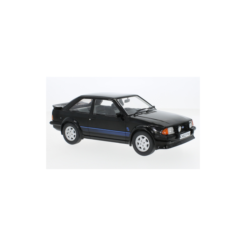 1:18 Modelcargroup Ford Escort MK III RS Turbo 1985 Nero