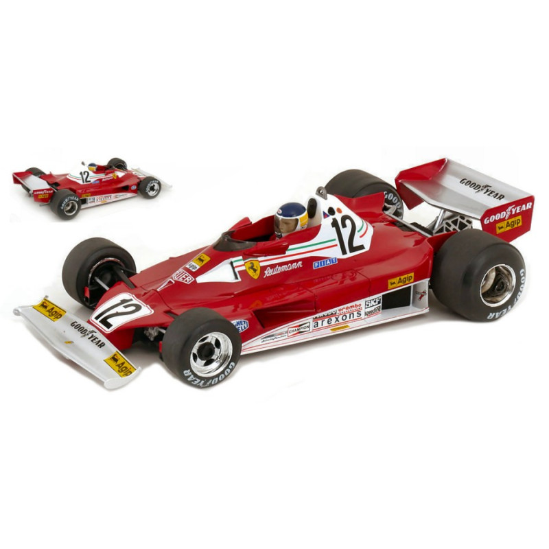 1:18 Modelcargroup Ferrari 312 T2B N12 Sweden GP 1977 C.reutemann