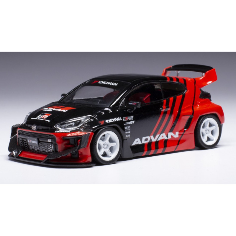 1:43 Ixo Model Toyota Yaris/pandem Nero Advan