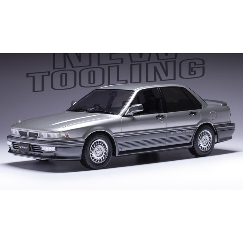 1:18 Ixo Model Mitsubishi Galant VR 4 1987 Argento