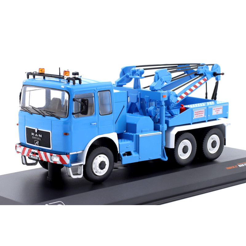 1:43 Ixo Model MAN F 8 26.281 Blu/Grigio