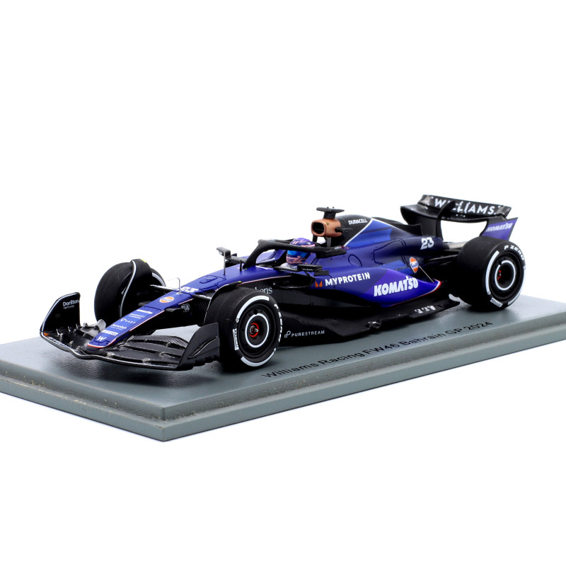 1:43 Spark Williams Racing FW46 N23 TBC 2024 A. Albon