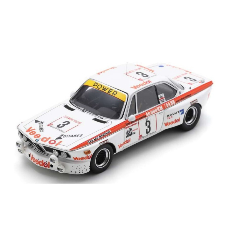 1:43 Spark BMW 3.0 CSi N3 24H SPA 1975 Feider Detrin