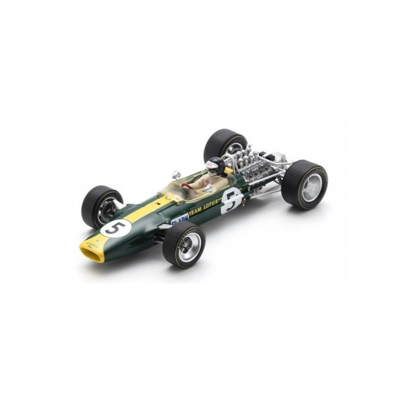 1:43 Spark Lotus 49 N5 Winner British GP 1967 JIM Clark