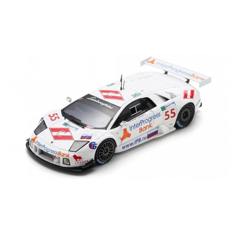 1:43 Spark Lamborghini Murcielago N55 24H LE Mans 2008 Rusinov KOX Hezemans