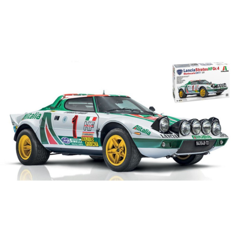 1:12 Italeri Lancia Stratos HF GR.4 Rally Montecarlo 1977 KIT