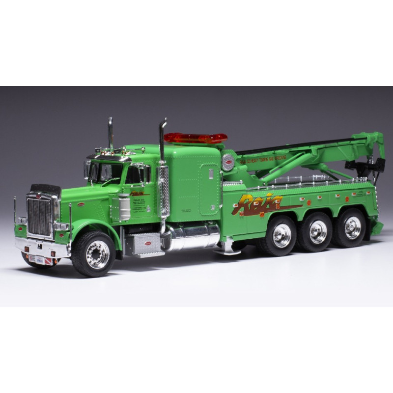 1:43 Ixo Model Peterbilt 359 Wrecker Verde