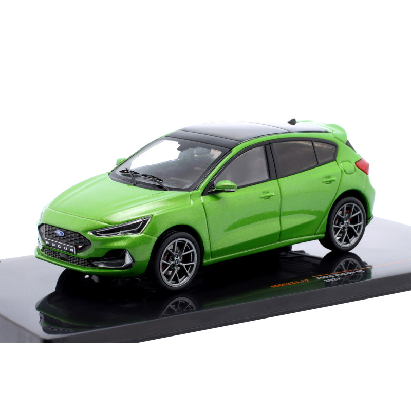 1:43 Ixo Model Ford Focus ST 2022 Metallizzato Verde