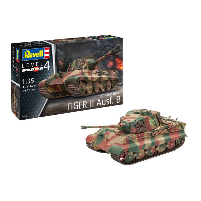 1:35 Revell Tiger II Ausf.b Henschel Turret KIT