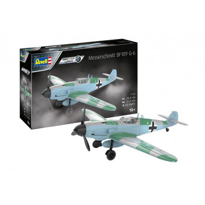 1:48 Revell Messerschmitt BF109G 6 (easy Click System) KIT