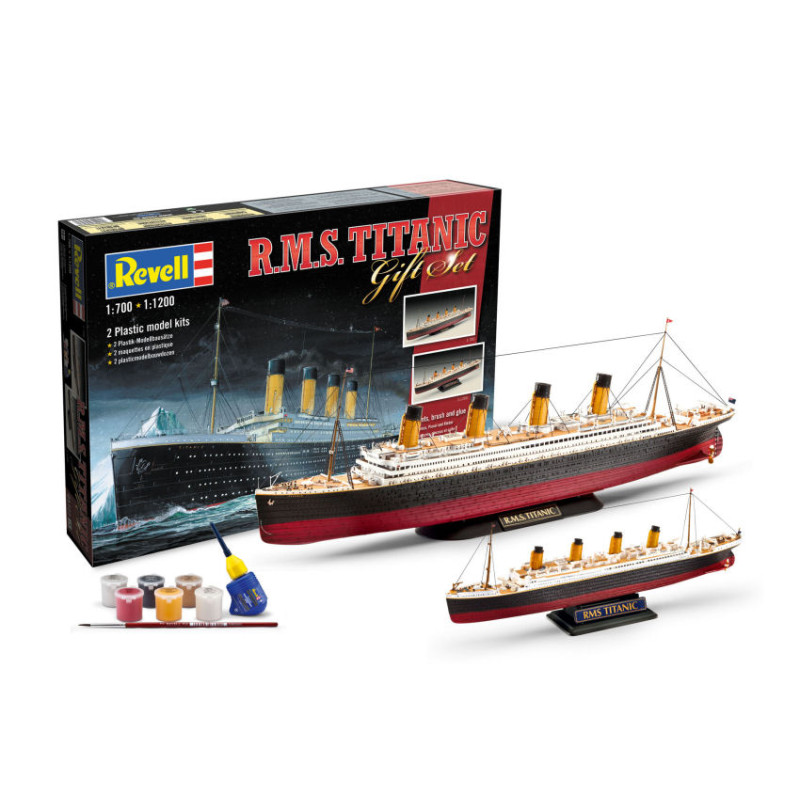 1:700 Revell R.m.s. Titanic  + 1:1200 Gift SET KIT