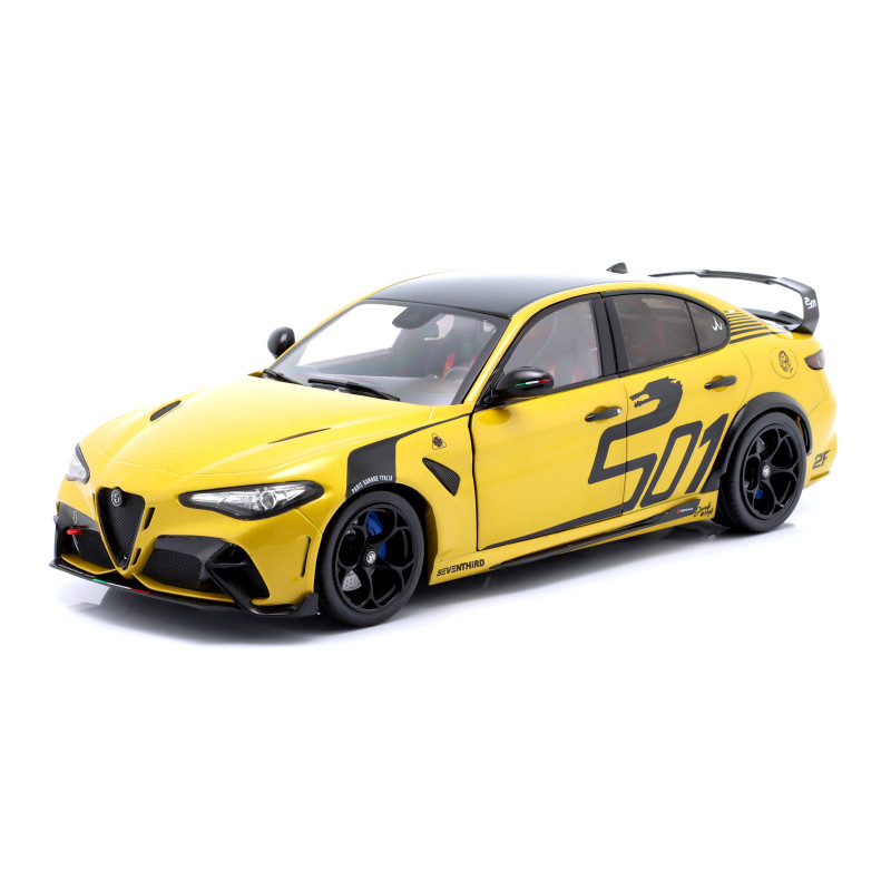 1:18 Solido Alfa Romeo Giulia GTA 2022 Nagemaakt Giallo