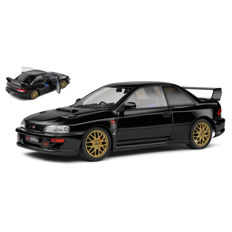 1:18 Solido Subaru Impreza WRC 22B 1998 Nero