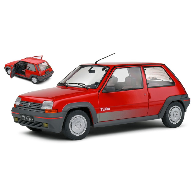 1:18 Solido Renault R5 GT Turbo MKI 1985 Rosso