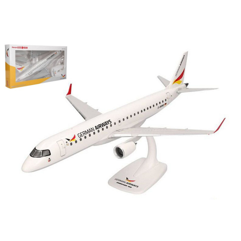 Herpa Embraer E190 German Airways Herpa 75 Years 1:100