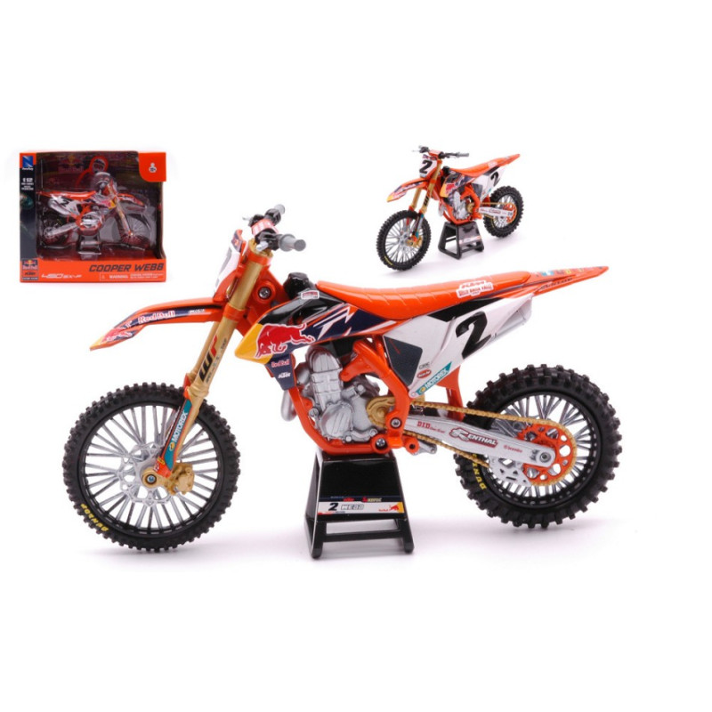 1:12 New Ray KTM RED Bull 450 SX F N2 Cooper Webb