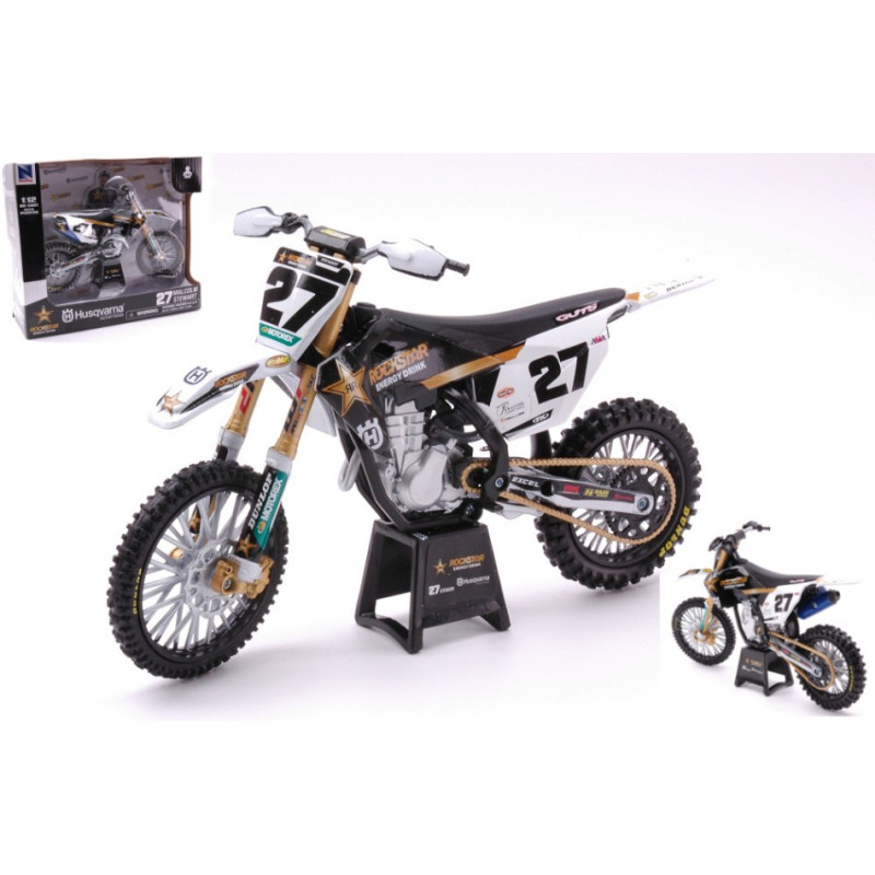 1:12 New Ray Husqvarna FC450 N27 Malcolm Stewart