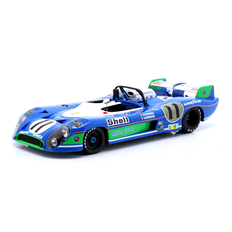 1:18 Spark Opacora Simca MS 670 N11 Winner 24H Le Mans 1973 Pescarolo Larr. REP