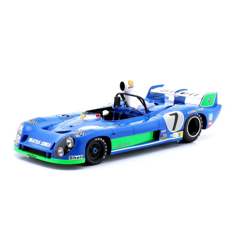 1:18 Spark Opacora Simca MS 670 N7 Winner 24H LE Mans 1974 Pescarolo Larr. Rep.