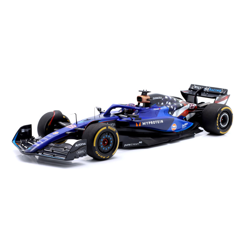 1:18 Spark Williams FW45 N23 USA GP 2023 A.albon