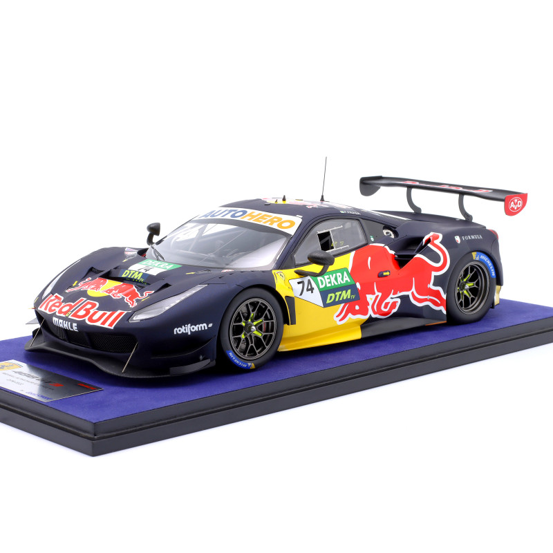 1:18 Looksmart Ferrari 488 GT3 EVO 2022 F.fraga N74 Red Bull Alpha Tauri DTM