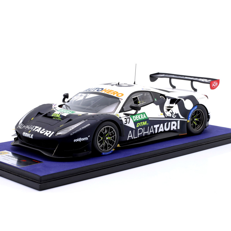 1:18 Looksmart Ferrari 488 GT3 EVO N37 RED Bull Alpha Tauri DTM 2022 Ncassidy