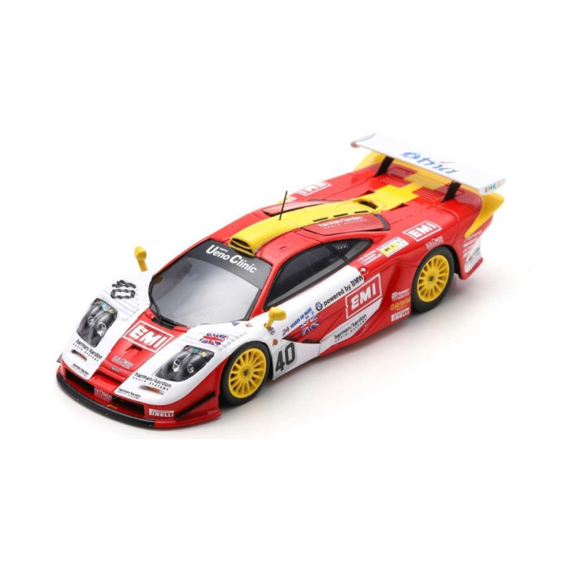 1:43 Spark MC Laren F1 GTR N40 4th 24H LE Mans 1998 O'rourke Sugden Auberlen