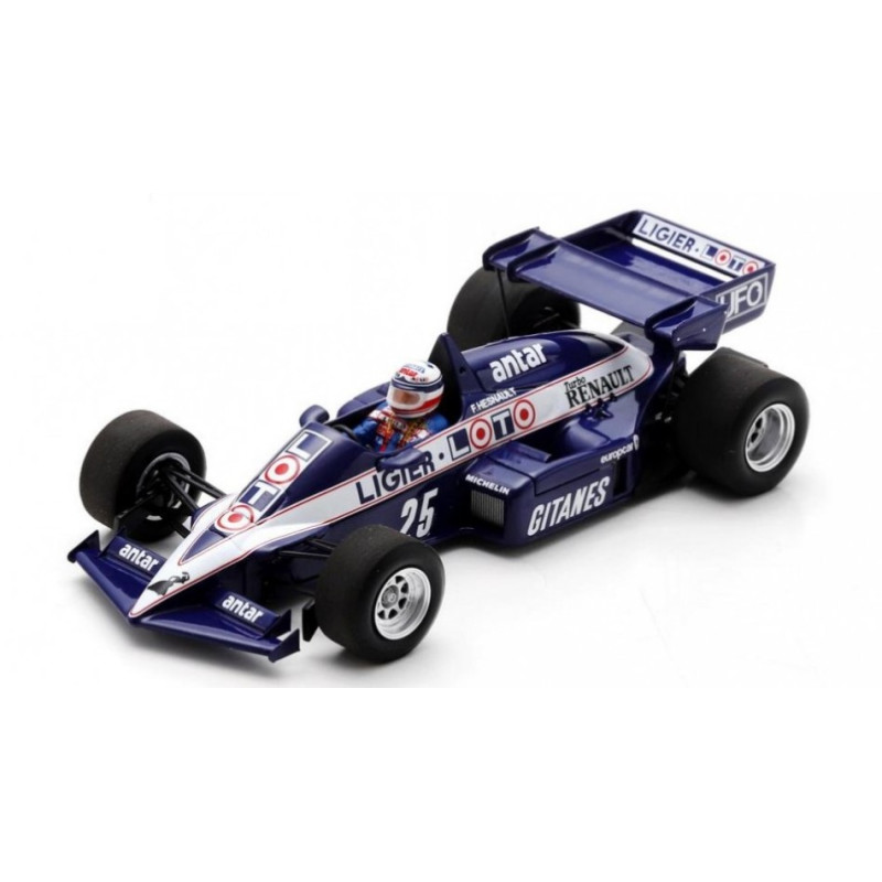 1:43 Spark Ligier JS23 N25 Brazil GP 1984 Francois Hesnault