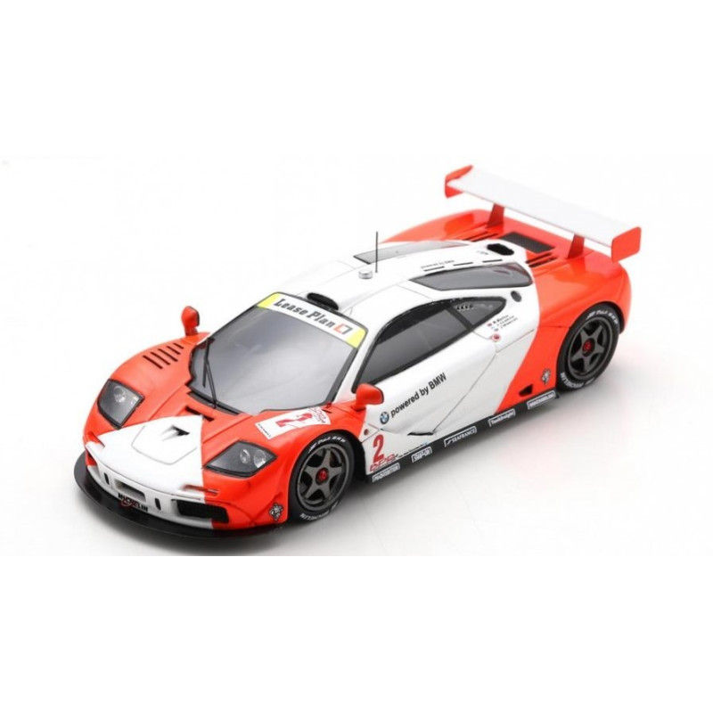 1:43 Spark MCLaren F1 GTR N2 3rd Zhuhai BPR 1996 Bellm Weaver Letho