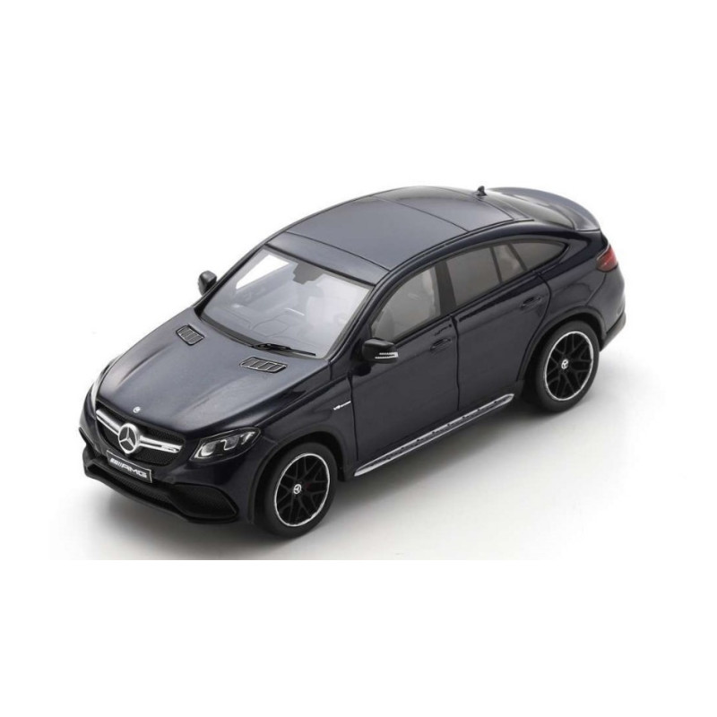 1:43 Schuco Mercedes X253 GLE 63 Coupe 2016 Canvasite Blu Resin