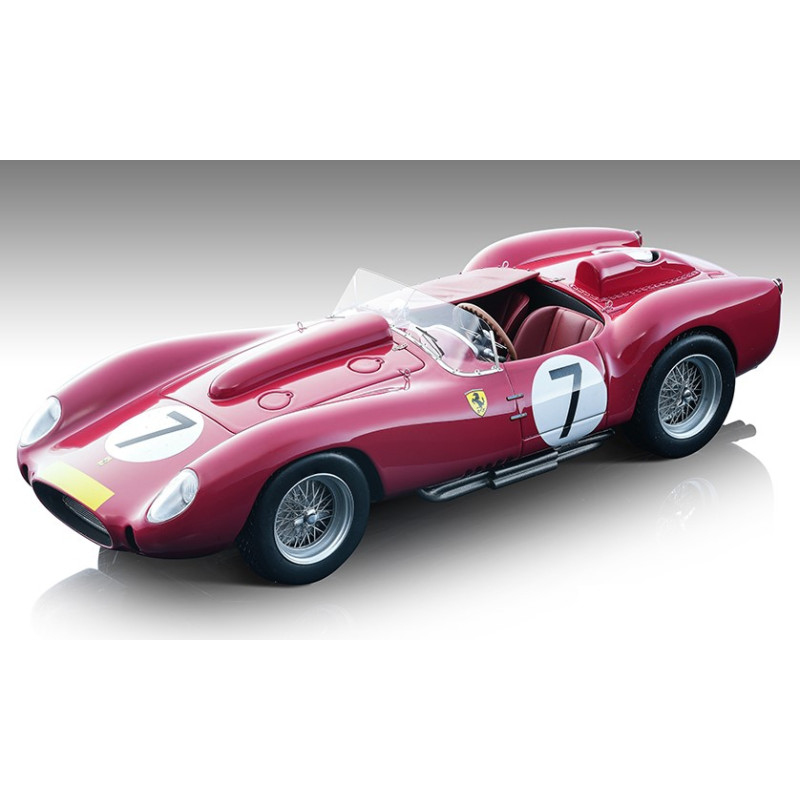 1:18 Tecnomodel Ferrari 250 TR 58 N7 3rd 1000 KM NURBUR.1958 O.gendeb. W.von Trips