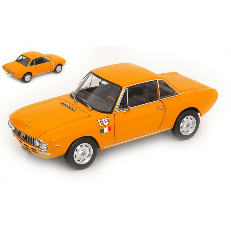 1:18 Norev Lancia Fulvia 1600 HF Lusso 1971 Arancione Lim.edition