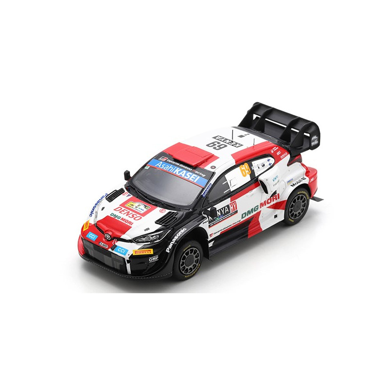 1:43 Spark Toyota Yaris N69 Winner Rally Safari Kenya 2022 Rovanpera Halttun