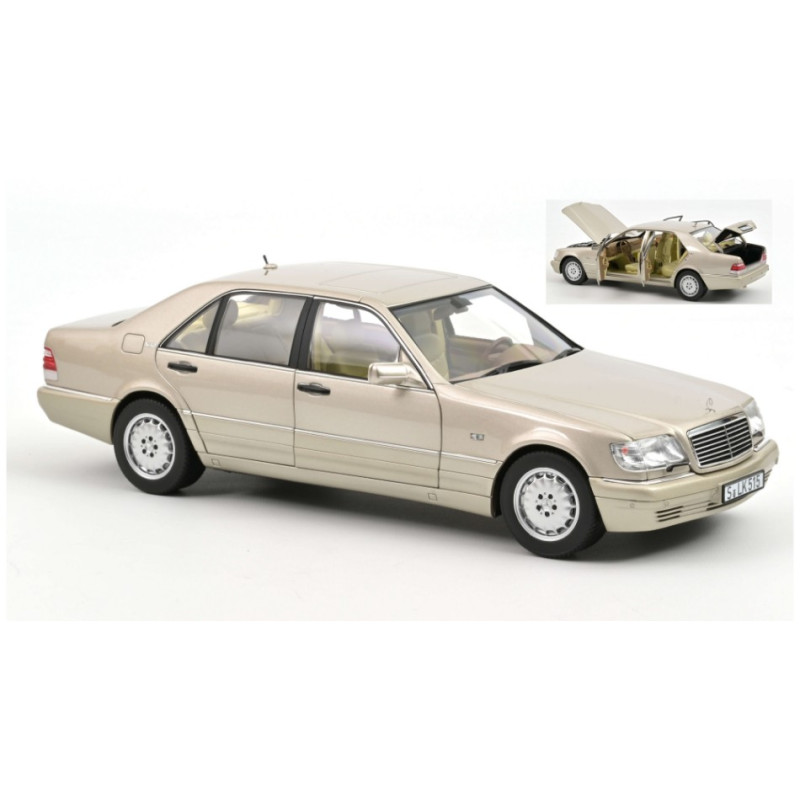 1:18 Norev Mercedes S600 1997 Argento